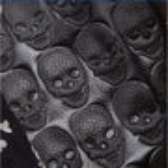 Zapps Skull Bucket Black Leather Shoulder Bag - Picture 3 of 9